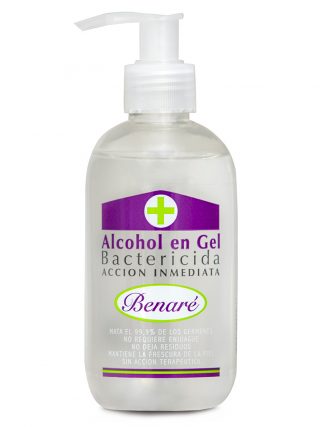 Alcohol en Gel Benare 250ml